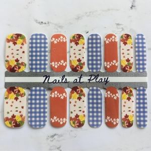 5 for $20 Nail Wraps- Fall Picnic